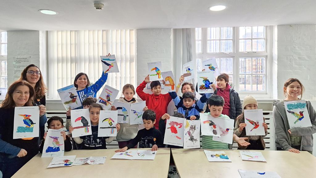 Colombia Colores kids workshop