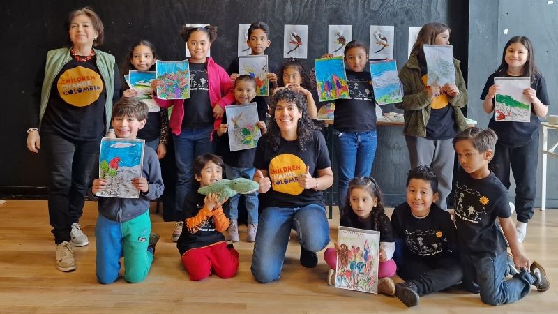 A Colombia Colores workshop for children in London