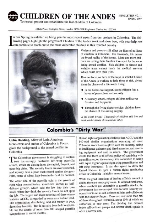 Spring 1997 newsletter