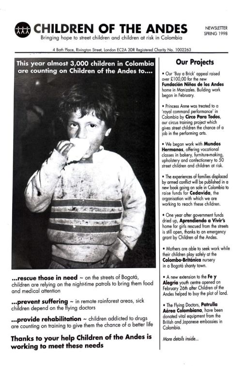 Spring 1998 newsletter