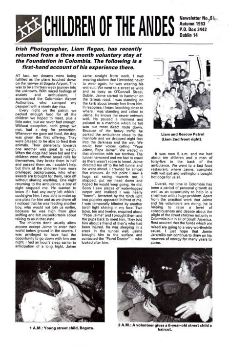 Autumn 1993 newsletter