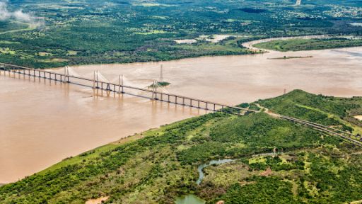 Venezuela and Colombia border picture