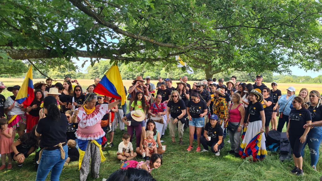independence day colombia london