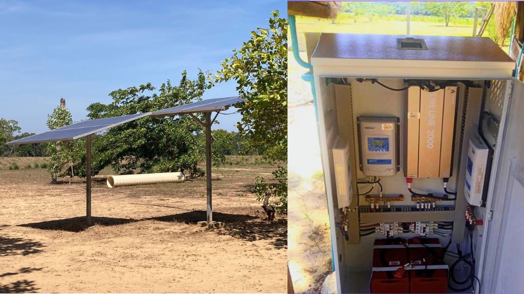 solar panels colombia project
